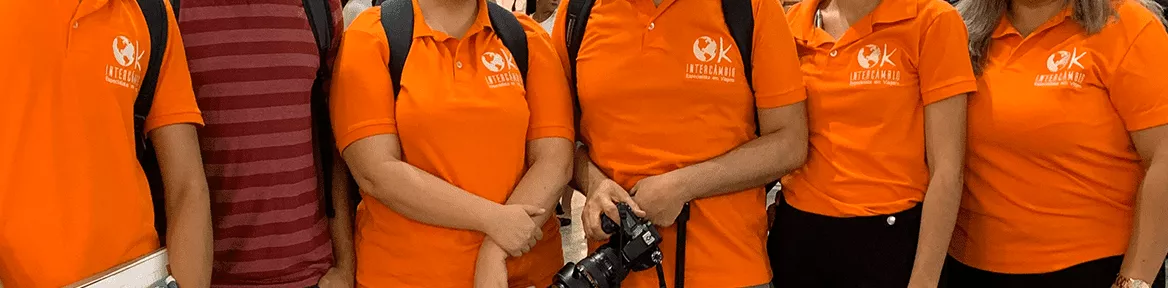 Banner entre em contato com a OK Intercâmbio