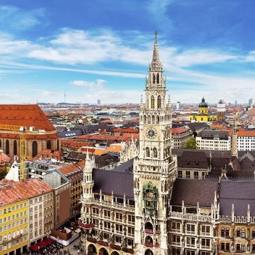 Cidade Munich Alemanha ok intercambio