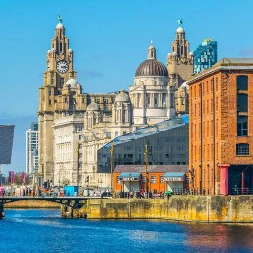 Cidade Liverpool inglaterra ok intercambio