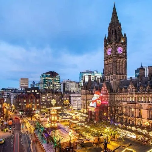 Cidade Manchester inglaterra ok intercambio