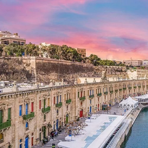 Cidade Valletta malta ok intercambio